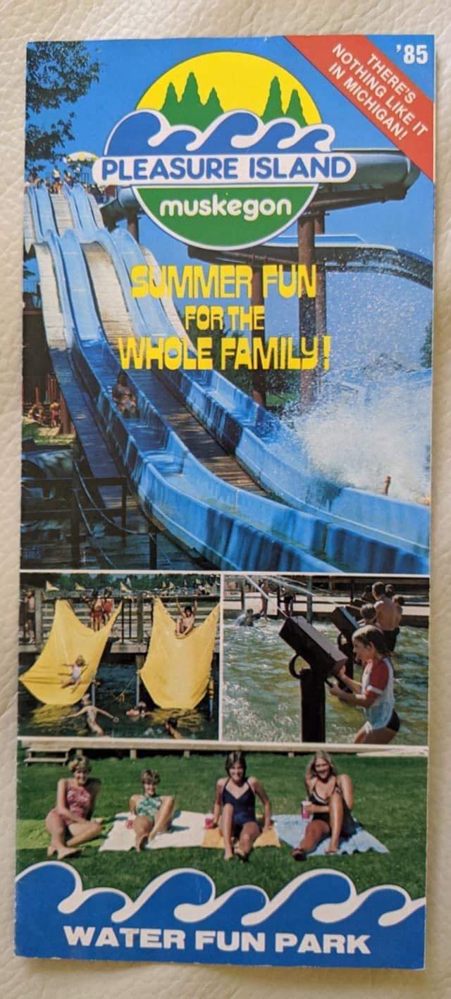 Pleasure Island Water Park - Flyer From Cat Markgraf Chabot